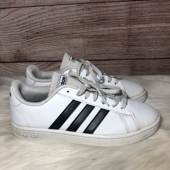 adidas grand court base holographic